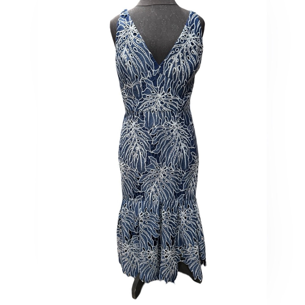 Antonio Melanie dress size 6 NWT Ethereal Elegance navy. Perfect!